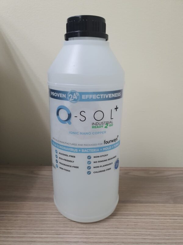 Q-SOL+ Industrial Ionic Nano Copper Disinfectant