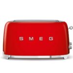 SMEG Retro 4 Slice Toaster - Red