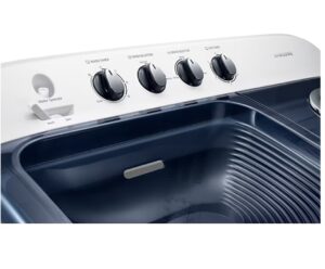 SAMSUNG 14KG Twin Tub Washing Machine WITH WASH TRAY - Image 2