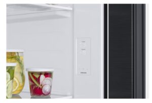 Samsung 560L Side-by-Side Fridge – Gentle Black Matt (Non-Plumbed Water Dispenser) - Image 4