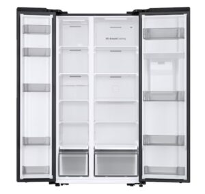 Samsung 560L Side-by-Side Fridge – Gentle Black Matt (Non-Plumbed Water Dispenser) - Image 2