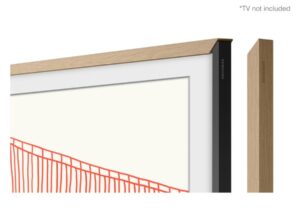 Samsung Customizable 55 INCH TEAK BEZEL TV Frame (LS03A/B) & (VG-SCFA) - Image 2