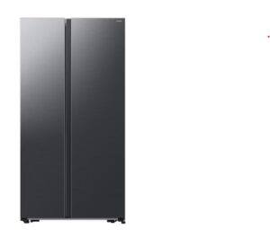 Samsung 564L Side by Side Fridge with Digital Inverter Technology - Gentle Matt Black
